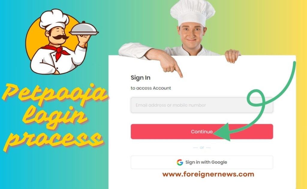 petpooja login Process